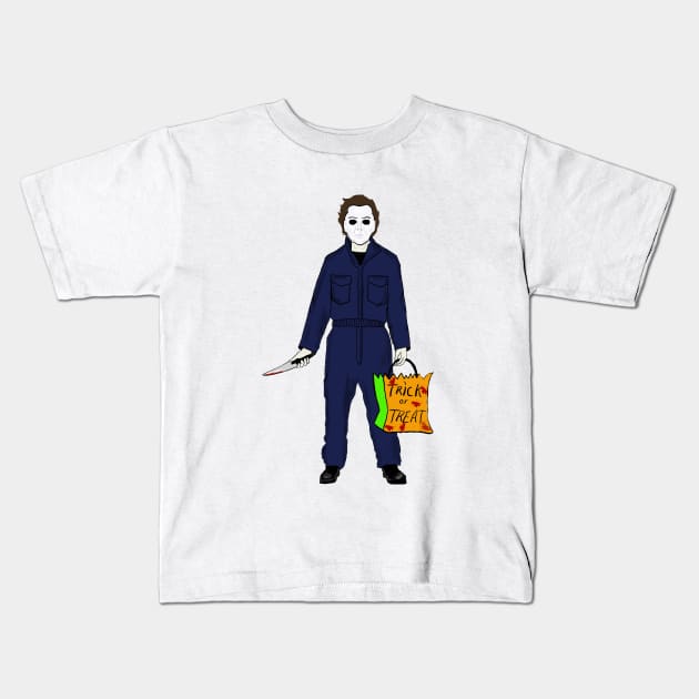 Bloody michael Kids T-Shirt by tiffytiff